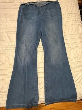 Sofia Vergara Blue Flared Jeans - Classic Denim